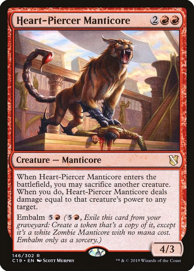 Heart-Piercer Manticore, C19, 146, NM