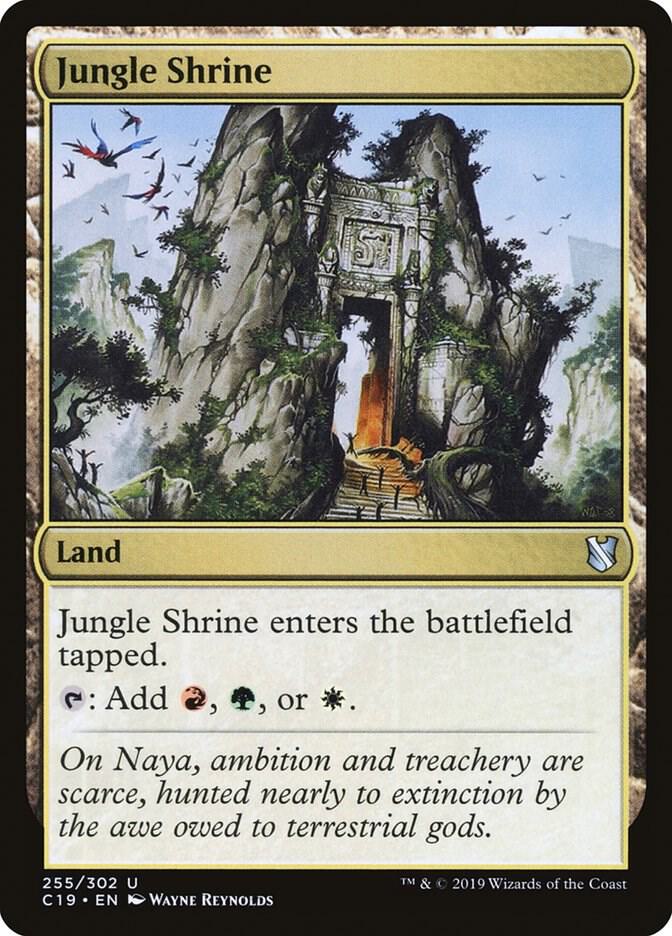 Jungle Shrine, C19, 255, NM