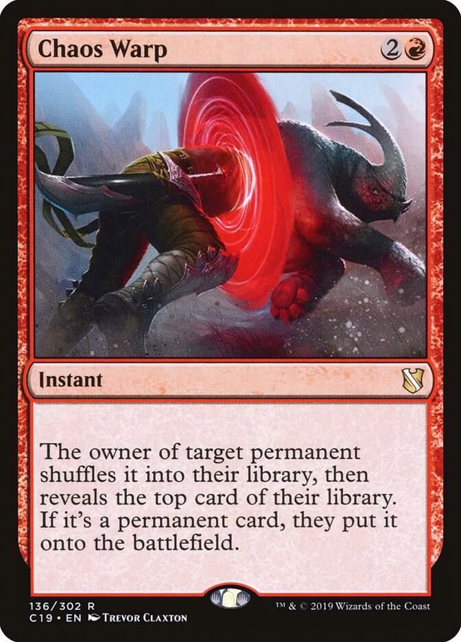 Chaos Warp, C19, 136, NM