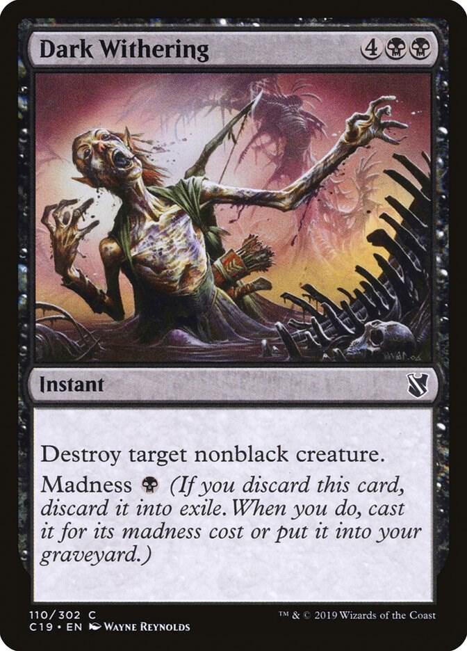 Dark Withering, C19, 110, NM