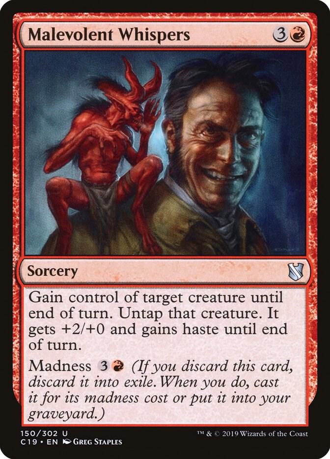 Malevolent Whispers, C19, 150, NM