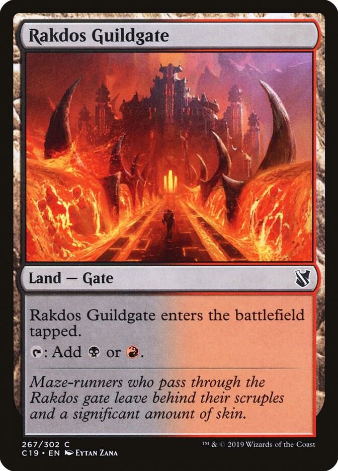 Rakdos Guildgate, C19, 267, NM