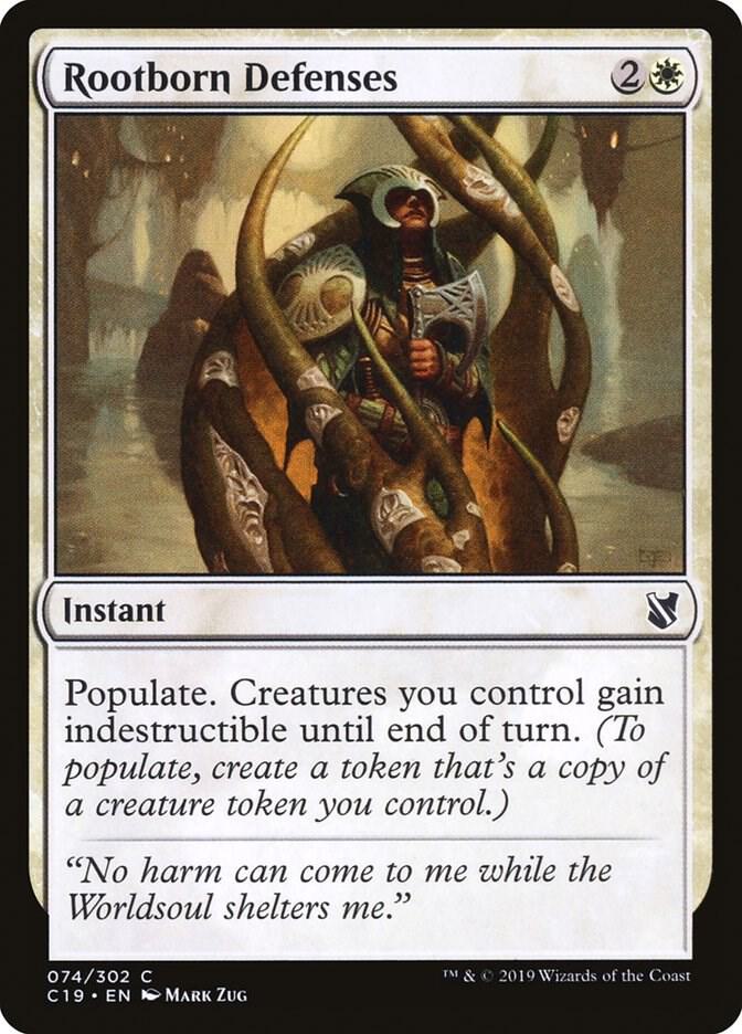 Rootborn Defenses, C19, 74, NM
