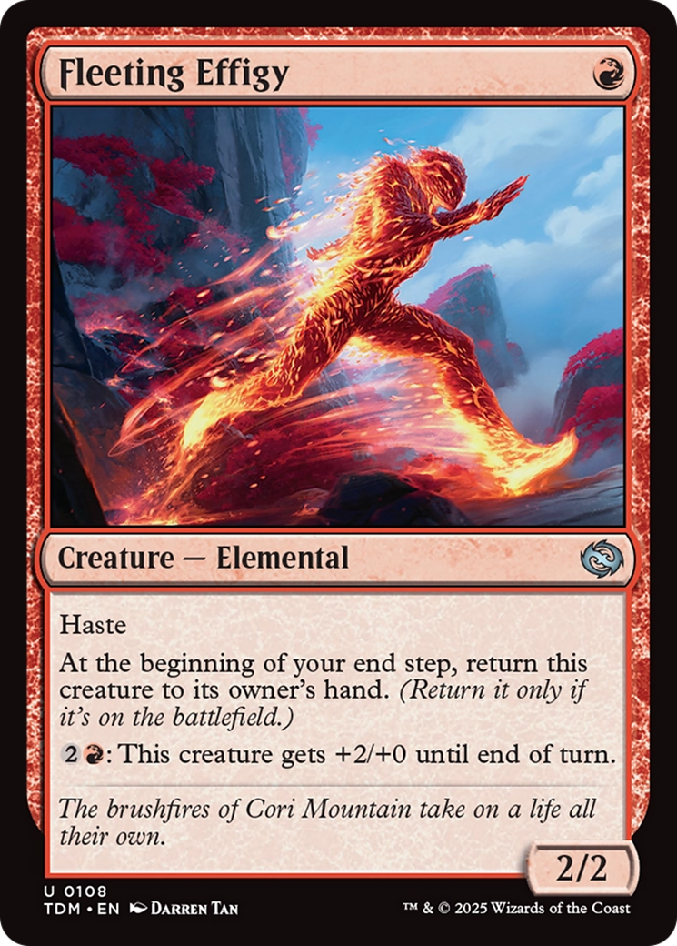 Fleeting Effigy (TDM) 108 - WZRD TCG