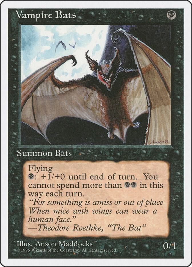 Vampire Bats, 4ED,, NM