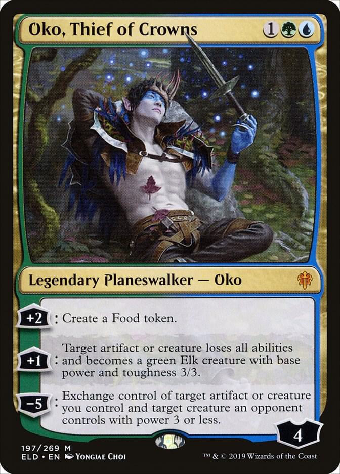 Oko, Thief of Crowns, ELD, 197, NM