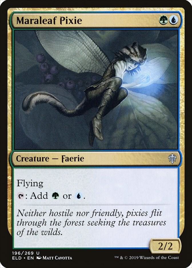 Maraleaf Pixie, ELD, 196, NM, Foil