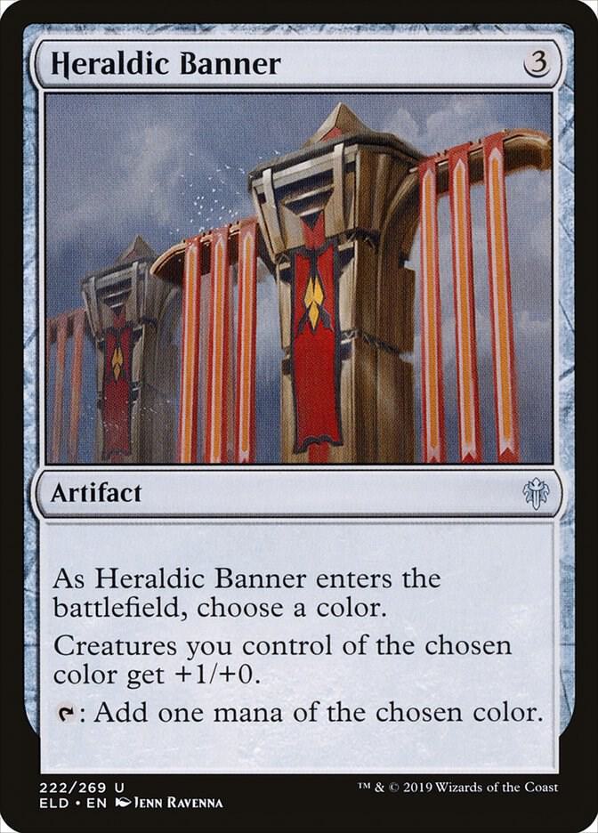 Heraldic Banner, ELD, 222, NM, Foil
