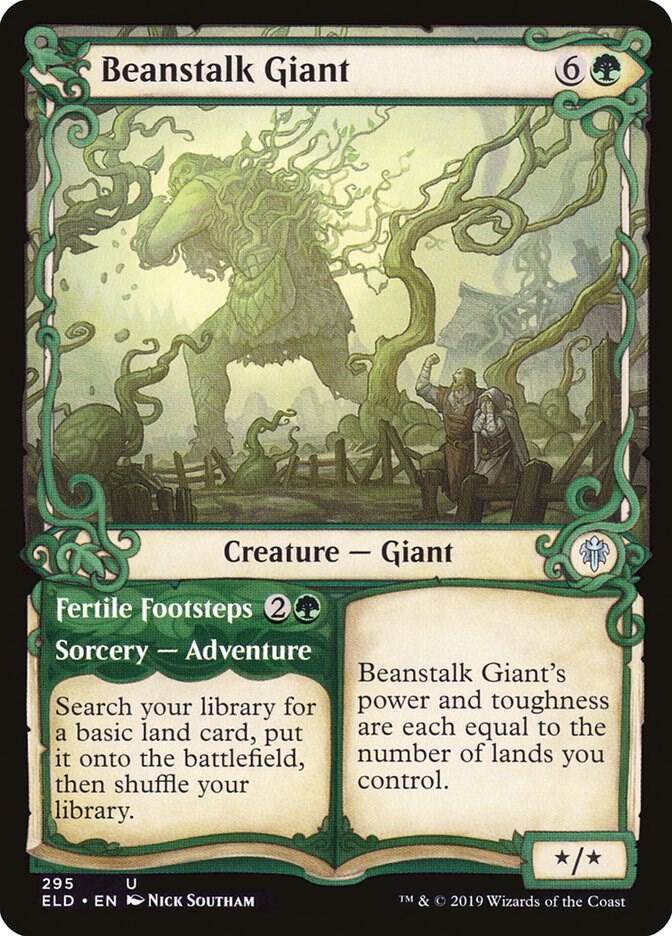 Beanstalk Giant (Showcase), ELD, 295, NM, Foil