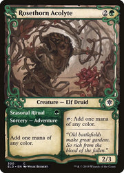 Rosethorn Acolyte (Showcase), ELD, 300, NM, Foil