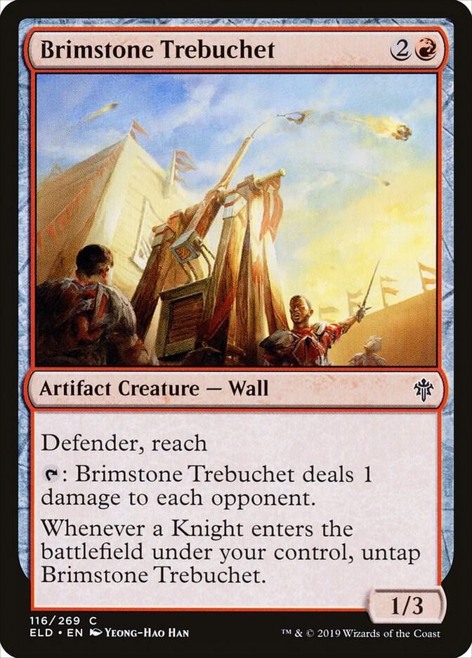 Brimstone Trebuchet, ELD, 116, NM, Foil
