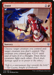 Joust, ELD, 129, NM, Foil