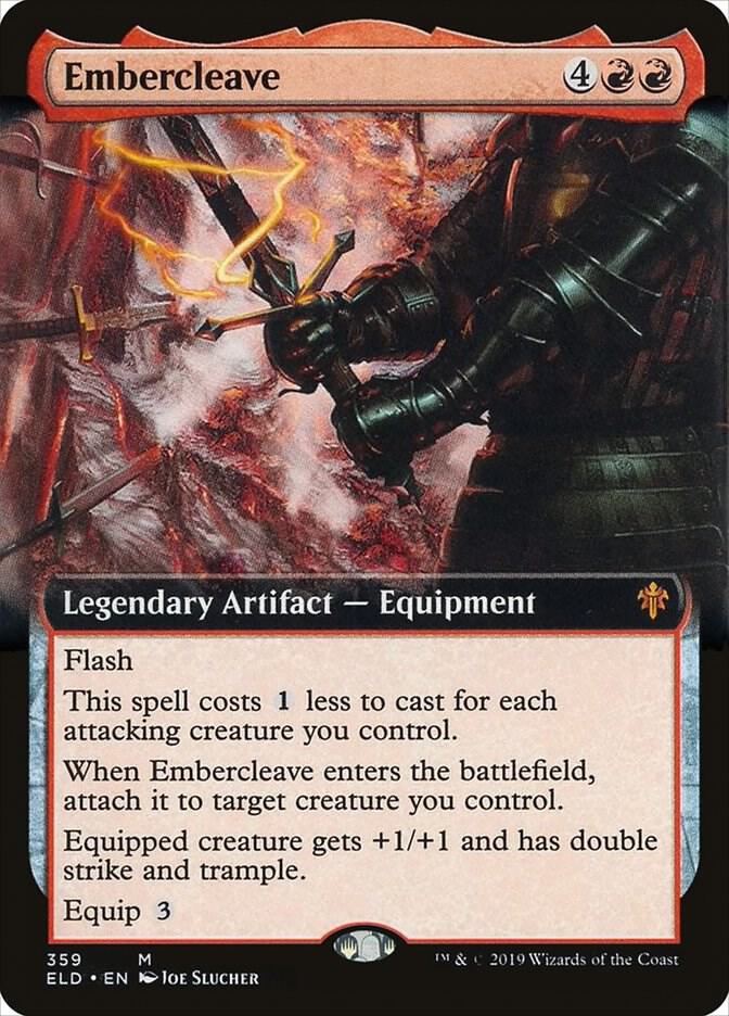 Embercleave (Extended Art), ELD, 359, NM