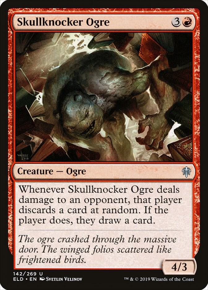 Skullknocker Ogre, ELD, 142, NM, Foil
