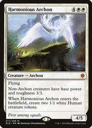 Harmonious Archon, ELD, 17, NM, Foil