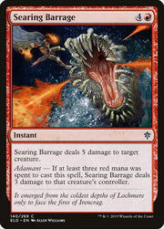 Searing Barrage, ELD, 140, NM, Foil