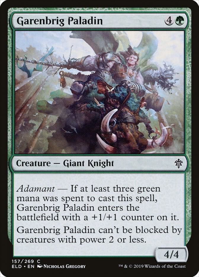 Garenbrig Paladin, ELD, 157, NM