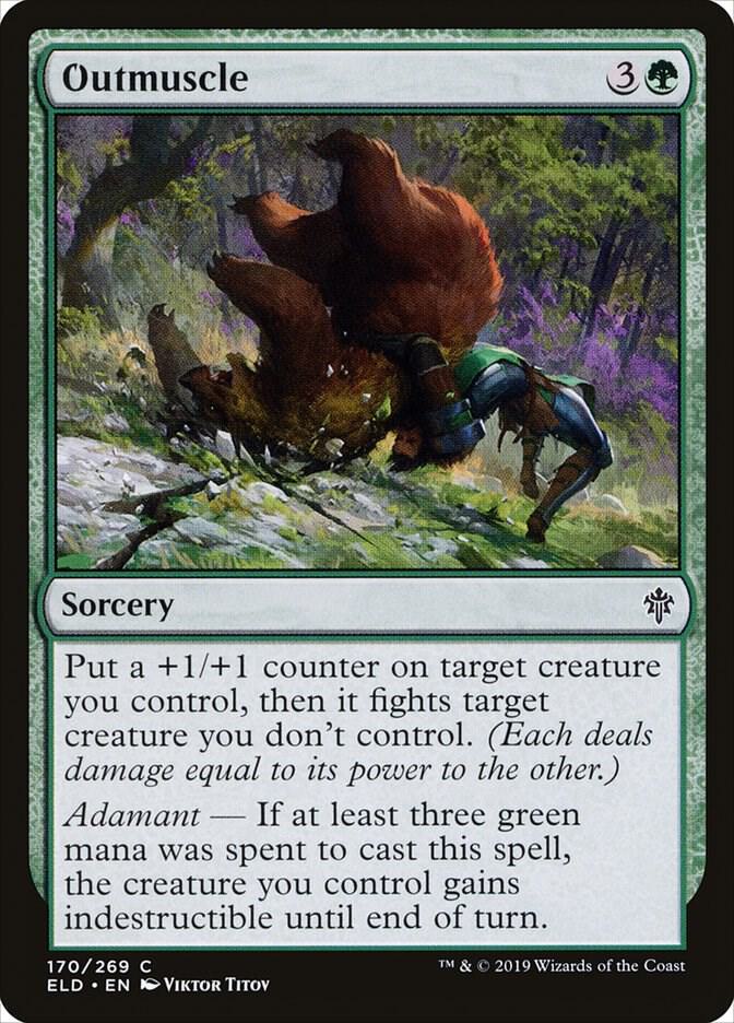 Outmuscle, ELD, 170, NM, Foil