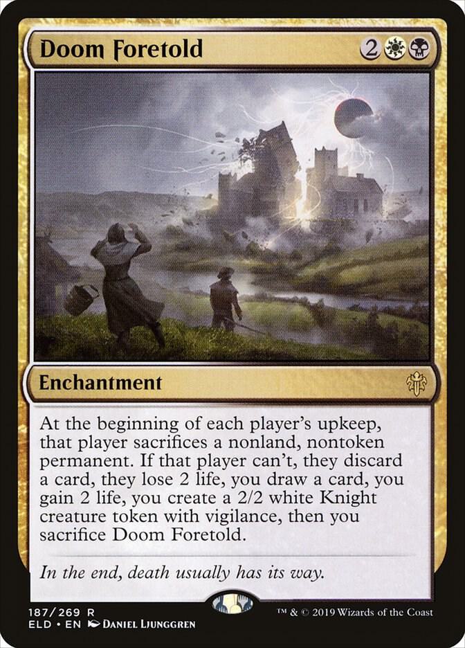 Doom Foretold, ELD, 187, NM, Foil