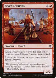 Seven Dwarves, ELD, 141, NM, Foil