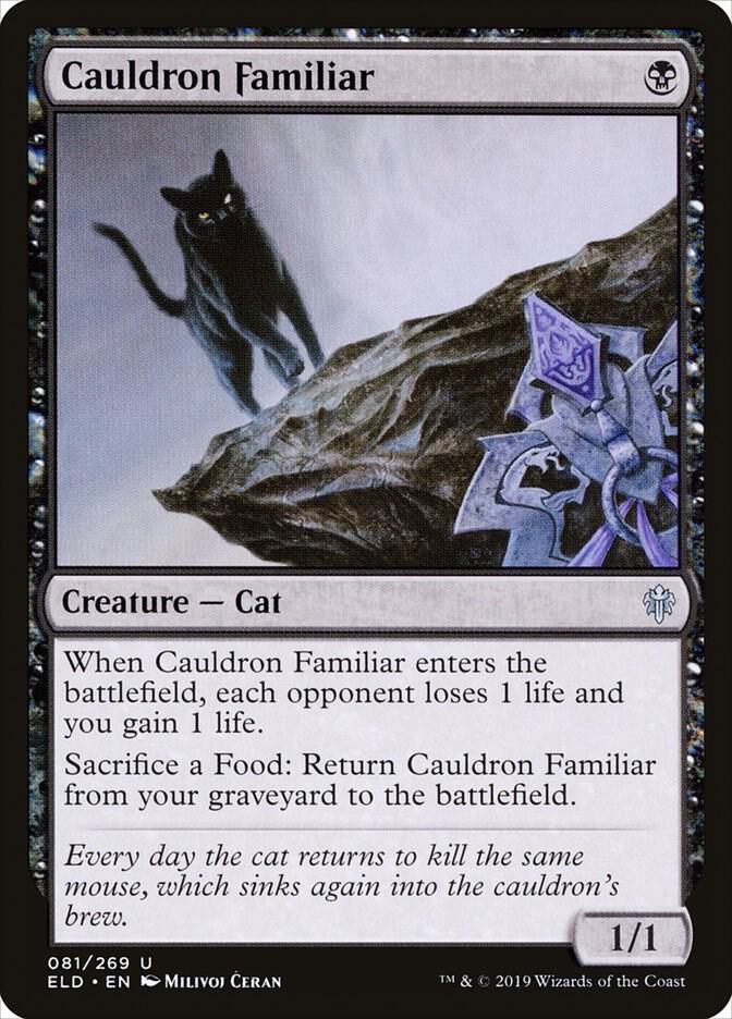 Cauldron Familiar, ELD, 81, NM