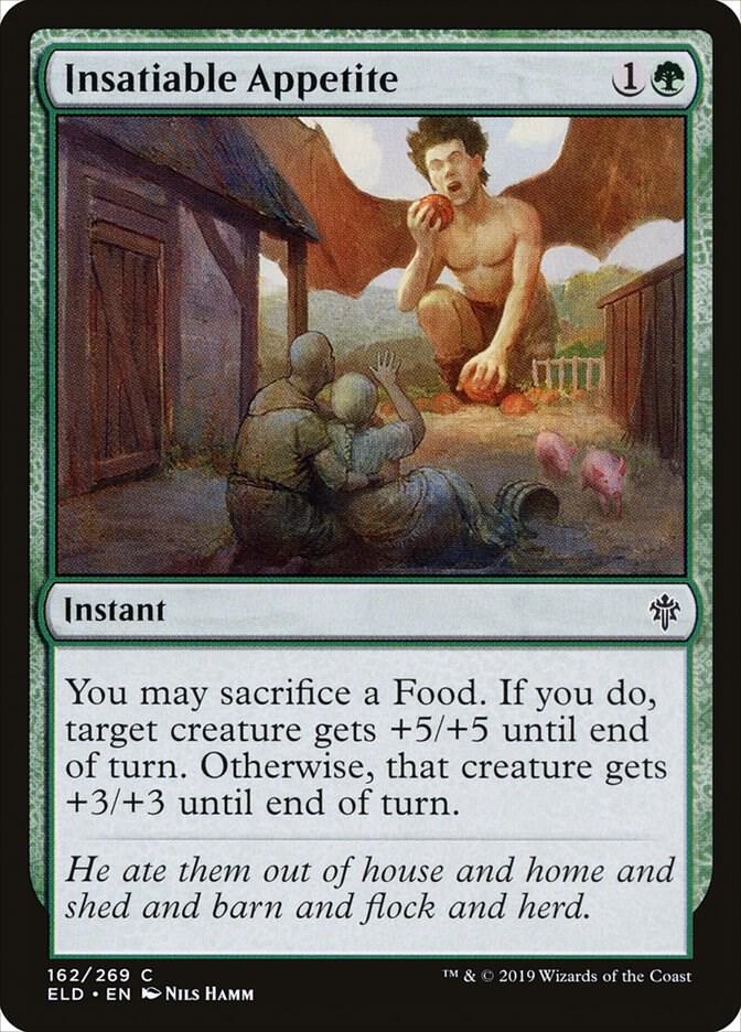 Insatiable Appetite, ELD, 162, NM, Foil