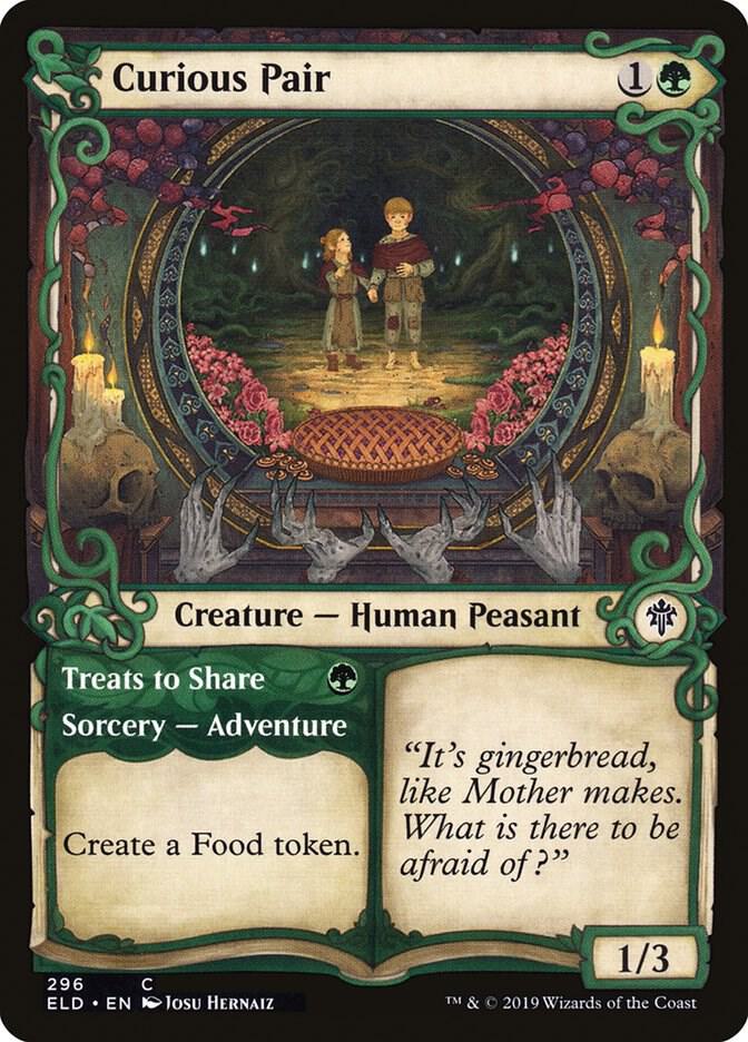 Curious Pair (Showcase), ELD, 296, NM, Foil