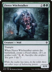 Fierce Witchstalker, ELD, 154, NM, Foil