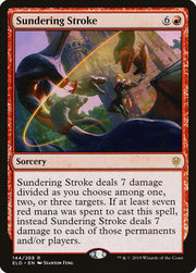 Sundering Stroke, ELD, 144, NM, Foil