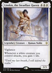 Linden, the Steadfast Queen, ELD, 20, NM
