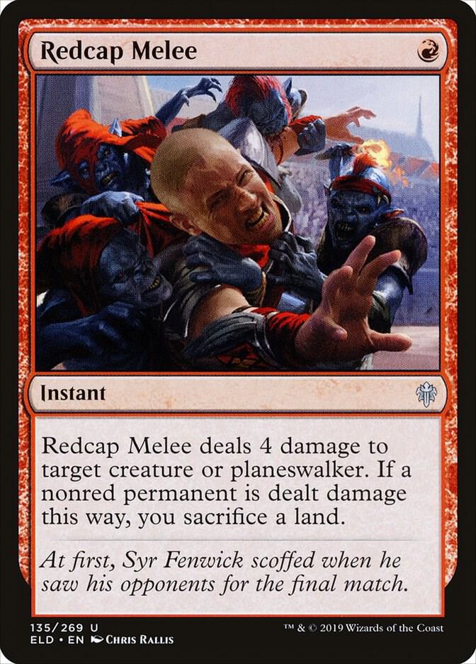 Redcap Melee, ELD, 135, NM, Foil