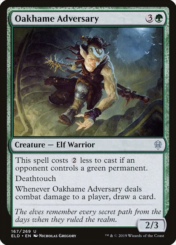Oakhame Adversary, ELD, 167, NM