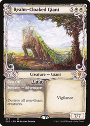 Realm-Cloaked Giant (Showcase), ELD, 277, NM, Foil