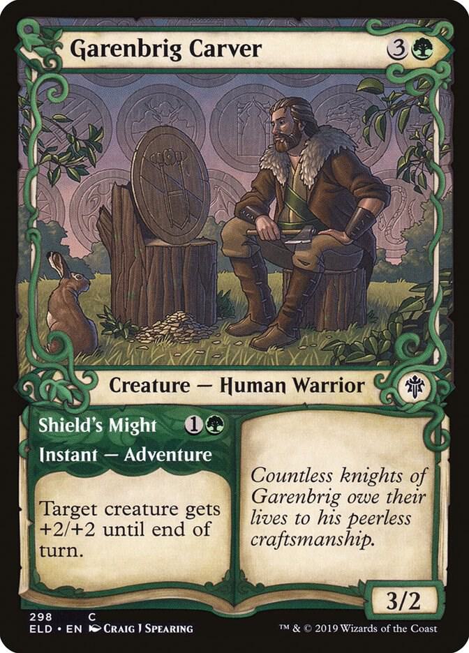 Garenbrig Carver (Showcase), ELD, 298, NM, Foil