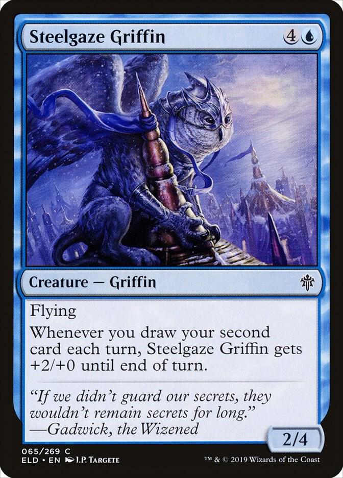 Steelgaze Griffin, ELD, 65, NM, Foil