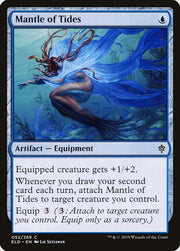 Mantle of Tides, ELD, 52, NM, Foil