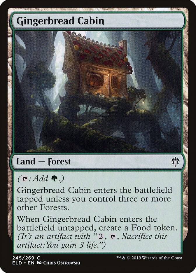 Gingerbread Cabin, ELD, 245, NM, Foil