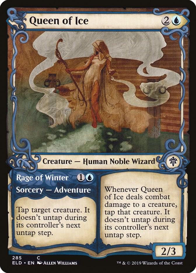 Queen of Ice (Showcase), ELD, 285, NM, Foil