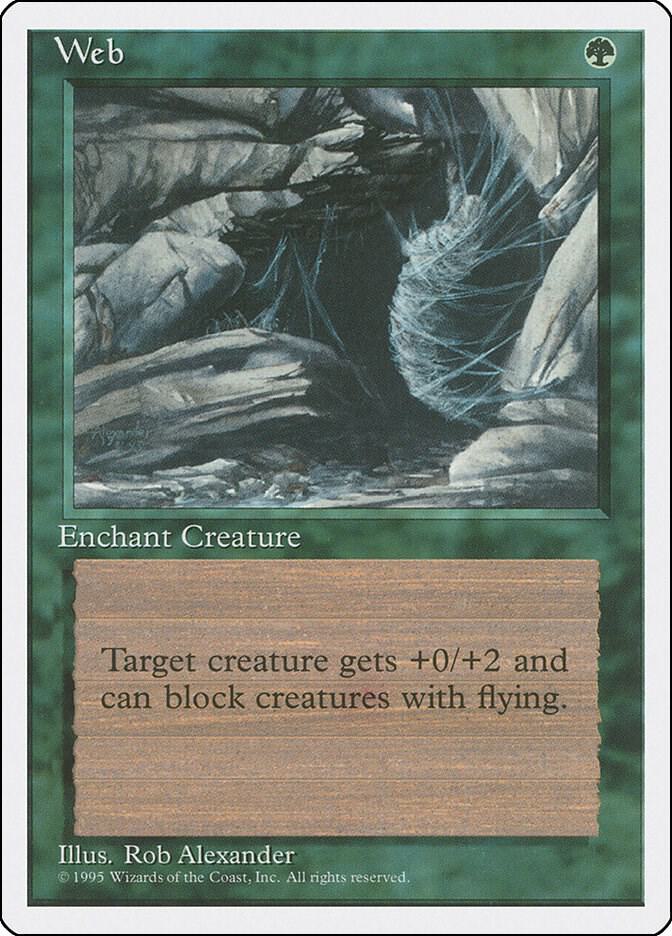 Web, 4ED,, NM