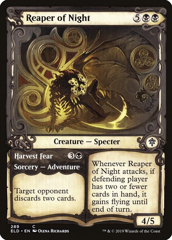 Reaper of Night (Showcase), ELD, 289, NM, Foil