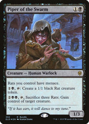 Piper of the Swarm (ELD Bundle), UMP, 392, NM, Foil