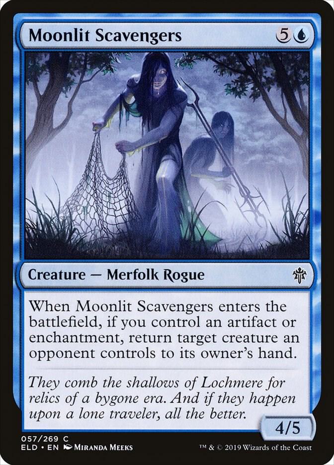 Moonlit Scavengers, ELD, 57, NM, Foil