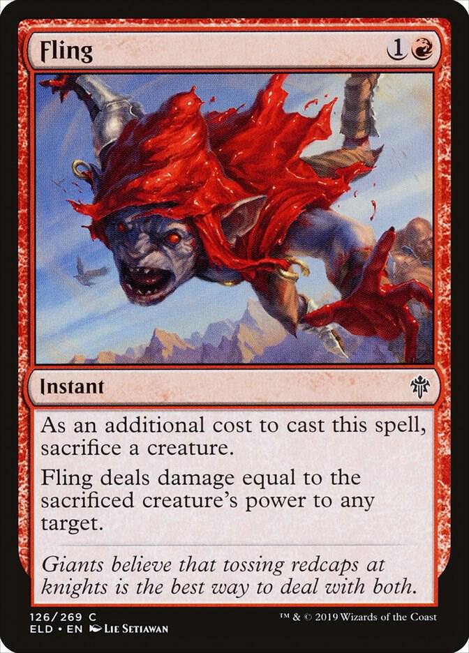 Fling, ELD, 126, NM, Foil