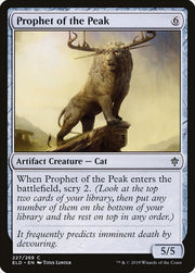 Prophet of the Peak, ELD, 227, NM, Foil
