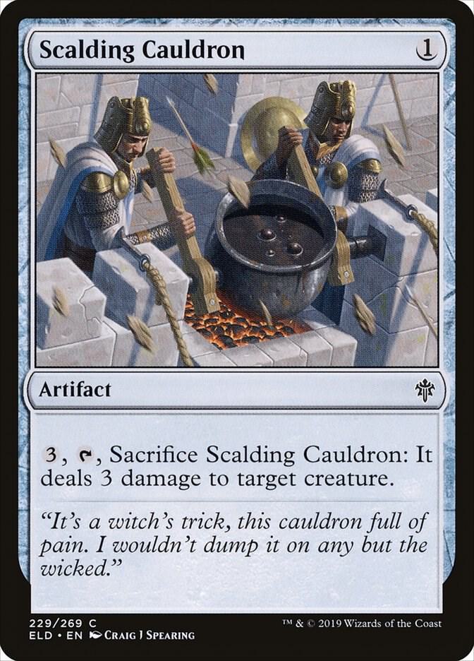 Scalding Cauldron, ELD, 229, NM, Foil