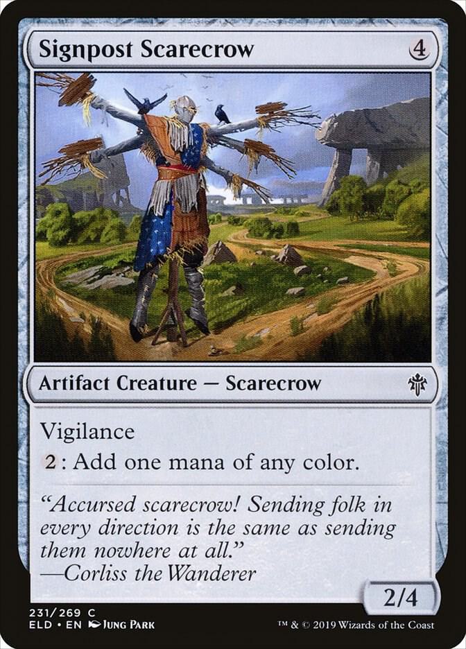 Signpost Scarecrow, ELD, 231, NM, Foil