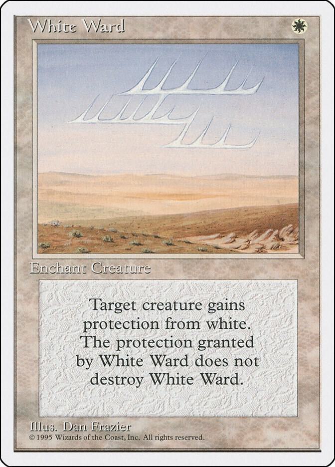 White Ward, 4ED,, NM