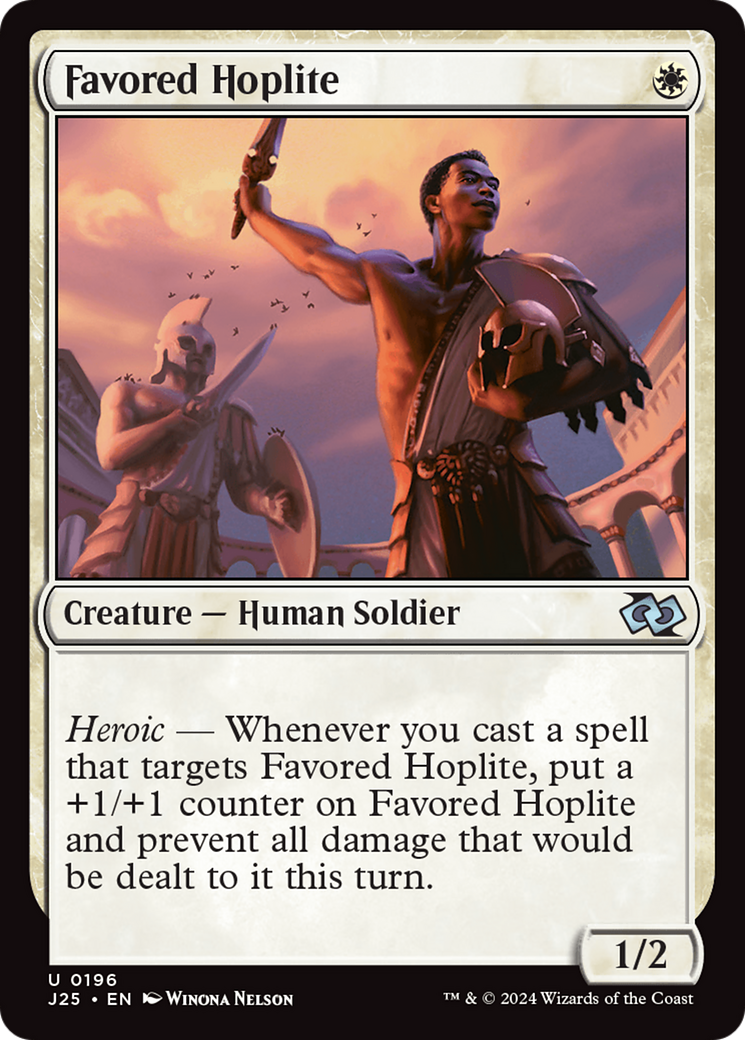 Favored Hoplite (J25) 196
