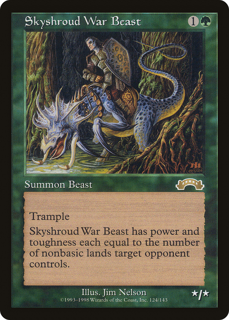 Skyshroud War Beast (EXO) 124 - WZRD TCG