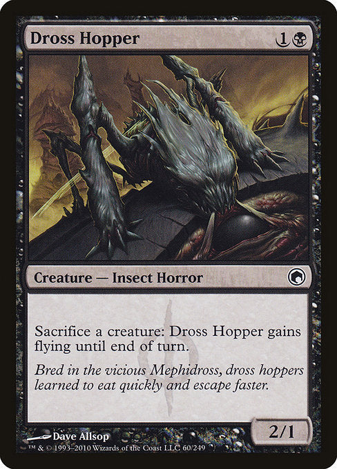 Dross Hopper front
